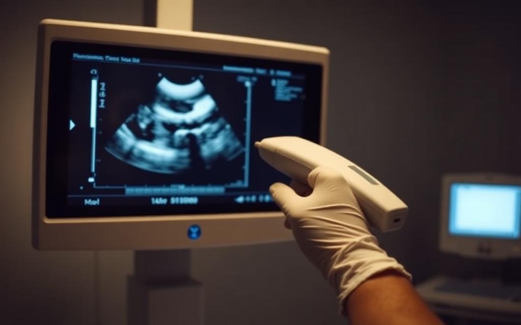 Ultrasound imaging session